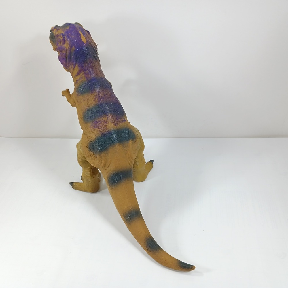 Animal Planet Tyrannosaurus Rex T-Rex Dinosaur Figure Tan Purple 2019 Blip LLC - Picture 6 of 8